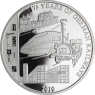 Samoa-5 Dollar-2010-175 Jahre deutsche Eisenbahn-RS