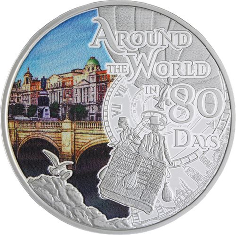 Kamerun-16x500 Francs-2023-AGpl-Um Die Welt 80 Tage-AlbumI