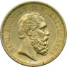 Goldmark Kaiserreich   Württemberg 20 Mark 1872-1873  Karl
