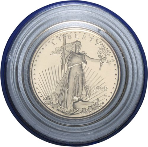 USA-5 Dollar-1999-AUpp-Eagle-RS
