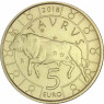 San Marino 5 Euro 2018 Sternzeichen - Stier Taurus  Zodiac Serie Sternzeichen Bronze Tierkreiszeichen 