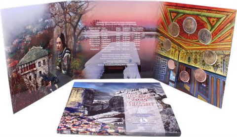 Griechenland-3,88 euro-2025-Stgl- Thessalien KMS-Folder I