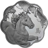 Kanada 15 Dollar 2014 PP Lotus Lunar - Jahr des Pferdes-I