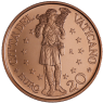 Vatikan-20Euro-2025-StglKupfer-Der-Gute-Hirte-RS