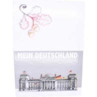 Deutschland-16xMedaille-AgPP-Mein Deutschland-Buch front