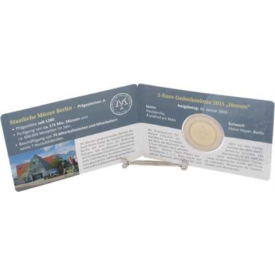 Deutschland-2 Euro-2015-Stgl-Paulskirche-Coincard-RS