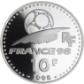 Frankreich-10 Francs-1998-AGpp-World Cup 1998-Fallrückzieher Kathedrale-VS