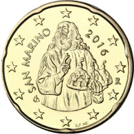 San Marino 20 Cent 2016 bfr. Heiliger Marinus