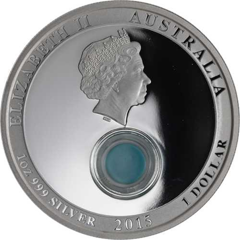 Australien-1 Dollar-2015-AGpp-Treasures-North America-RS