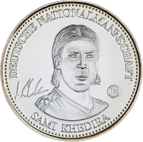 Set I+II Silber-Gold-Gedenkprägungen-der-Nationalmanschaft-2014