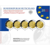 Deutschland-5x2Euro-2022-PP-Erasmus-Programm-Folder