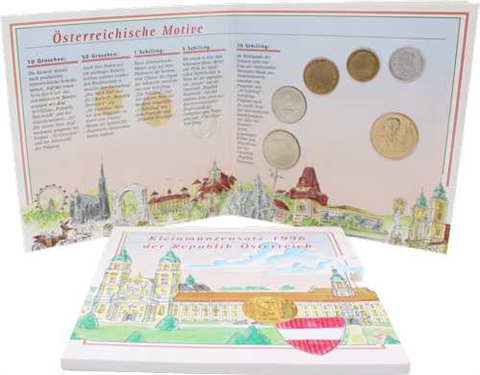Österreich-36,60 Schilling-1996-KMS-Folder