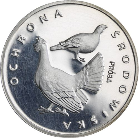 Polen-100 Zlotych-1980-AGpp-Auerhahn-RS
