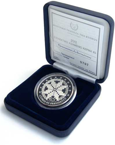 Zypern 5 Euro 2012 PP EU Presidentschaft I