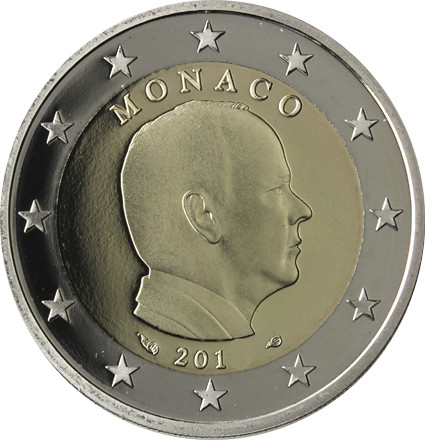 Monaco 2 Euro-Münze 2006 FürstAlbert  PP