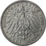 Preußen 3 Mark Silber (1908 - 1912) König und Kaiser Wilhelm II.