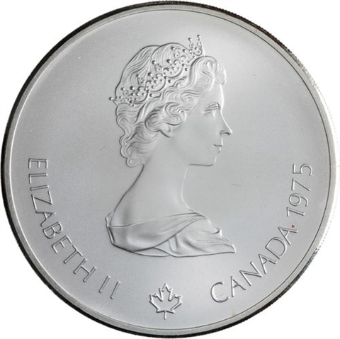 Kanada-14x10+14x5 Dollar-1973-1976-AGstgl-Olymp Montreal 76-Etui