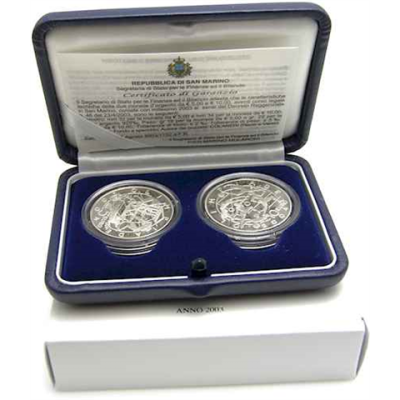 San Marino 5 & 10 Euro 2003-III