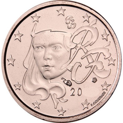 Frankreich 1 Cent 2003 bfr. Marianne