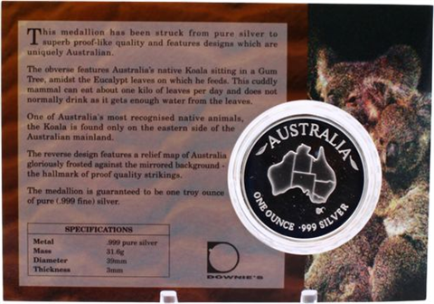 Australien-1 Unze-1999-AGstgl-Koala-RS