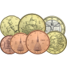 Italien-1,88Euro-2002-Kleinmünzsatz-1Cent-1Euro-RS