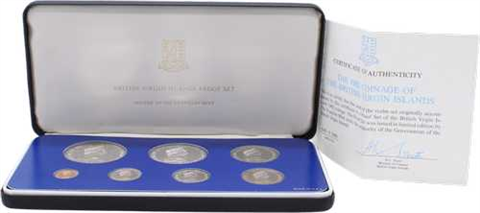 Britische Junferninseln-6,91 Dollar-1982-PP-KMS-Etui
