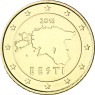 Estland 50 Cent 2016  bfr. Landkarte