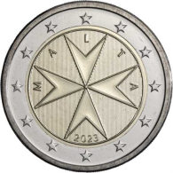 Malta-2Euro-2023-stgl-Kursmünze-RS