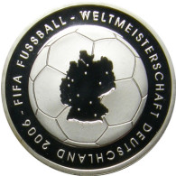 10 Euro 2003 Silbermünze zur Fußball-WM 2006 1. Ausgabe aus Deutschland 