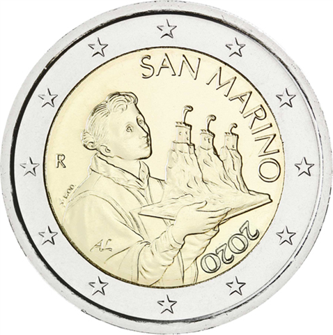 San-Marino-2-Euro-2020-Marinus-I