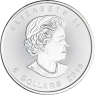 Kanada-5 Dollar-2016-AGstgl-Maple Leaf-Privy Farbe-VS