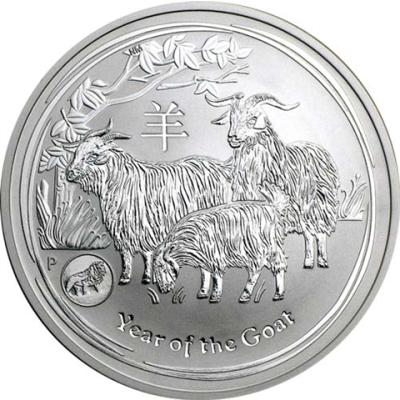 Australien-1-Dollar-2015-Lunar-Ziege-Privy-Löwe-RS
