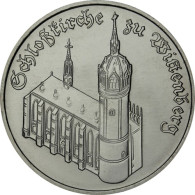 DDR 5 Mark Schlosskirche Wittenberg Gedenkmuenze 