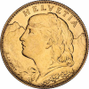 Schweiz-10-Franken Gold-Vreneli-1911-1922 I