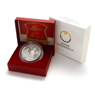 Österreich-10-Euro-2010-Silber-Karl-der-Grosse-im-Untersberg-Etui