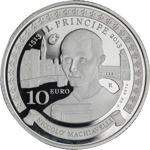 SanMarino-10Euro-2013-AGPP-Machiavelli-RS