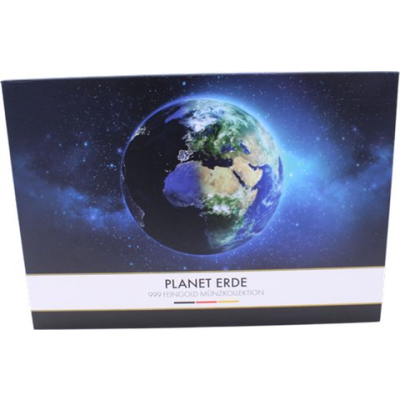 Tschad-6x5000 Francs-2020-AU-Planet Erde-Etui