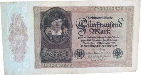 RO.77-5000Mark-19.11.1922-gebraucht-RS