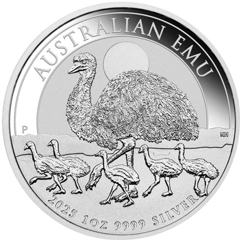 Australien-1 Dollar-2025-AGstgl-Emu-RS