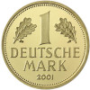 J.-481-Deutschland-1-DM-Gold-2001-stgl.-Mzz-A