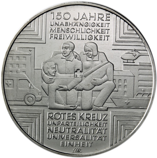 Deutschland 10 Euro 2013 Rotes Kreuz