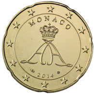 Monaco-20-Cent-I-bfr