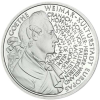 Deutschland 10 DM Silber 1999 Stgl. Johann Wolfgang von Goethe und Weimar I