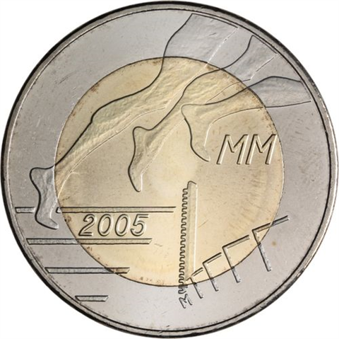Finnland-5 Euro-2005-Stgl-Leichtathletik WM-VS
