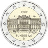 Neue 2 Euro Münze 2019  Bundesrat – Serie Bundesländer Gedenkmünzen Satz 
