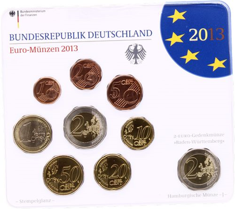 Deutschland-5,88 Euro-2013-Stgl-Kurs-MzzJ-RS