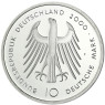 Deutschland 10 DM Silber 2000 Stgl. Karl der Grosse und der Dom zu Aachen