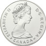 Kanada 1 Dollar Silber 1985 Nationalpark - Elch