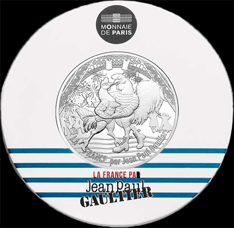 Frankreich 50 Euro 2017 Silber Jean Paul Gaultier Silber 14 Juli