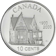 Kanada-10cent-2000-AG-Desjardins-Folder RS